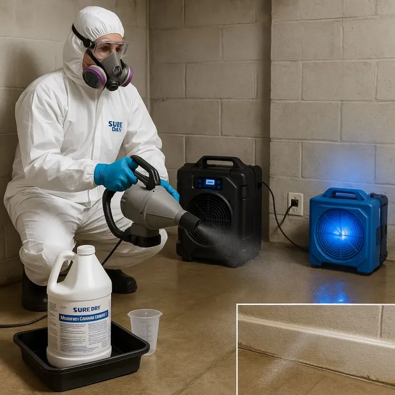 Sanitization and Odor Removal process in Lexington County, SC