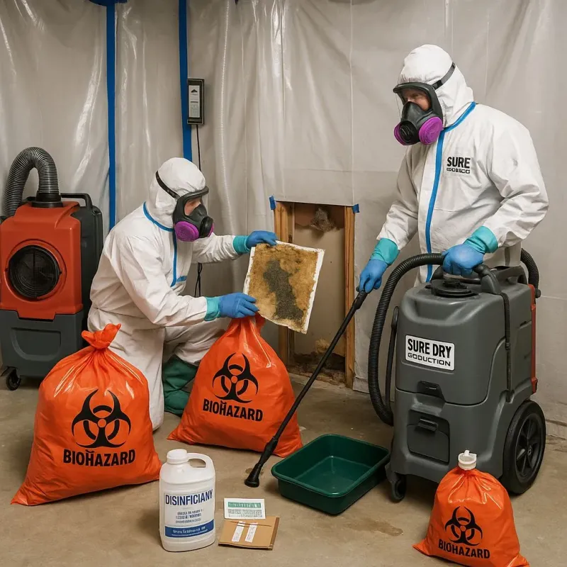 Contaminated Water Handling Protocols process in Lexington County, SC