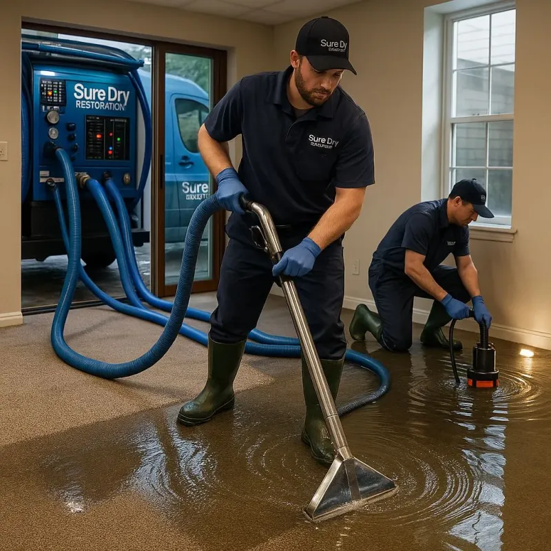 Water Extraction and Removal process in Lexington County, SC